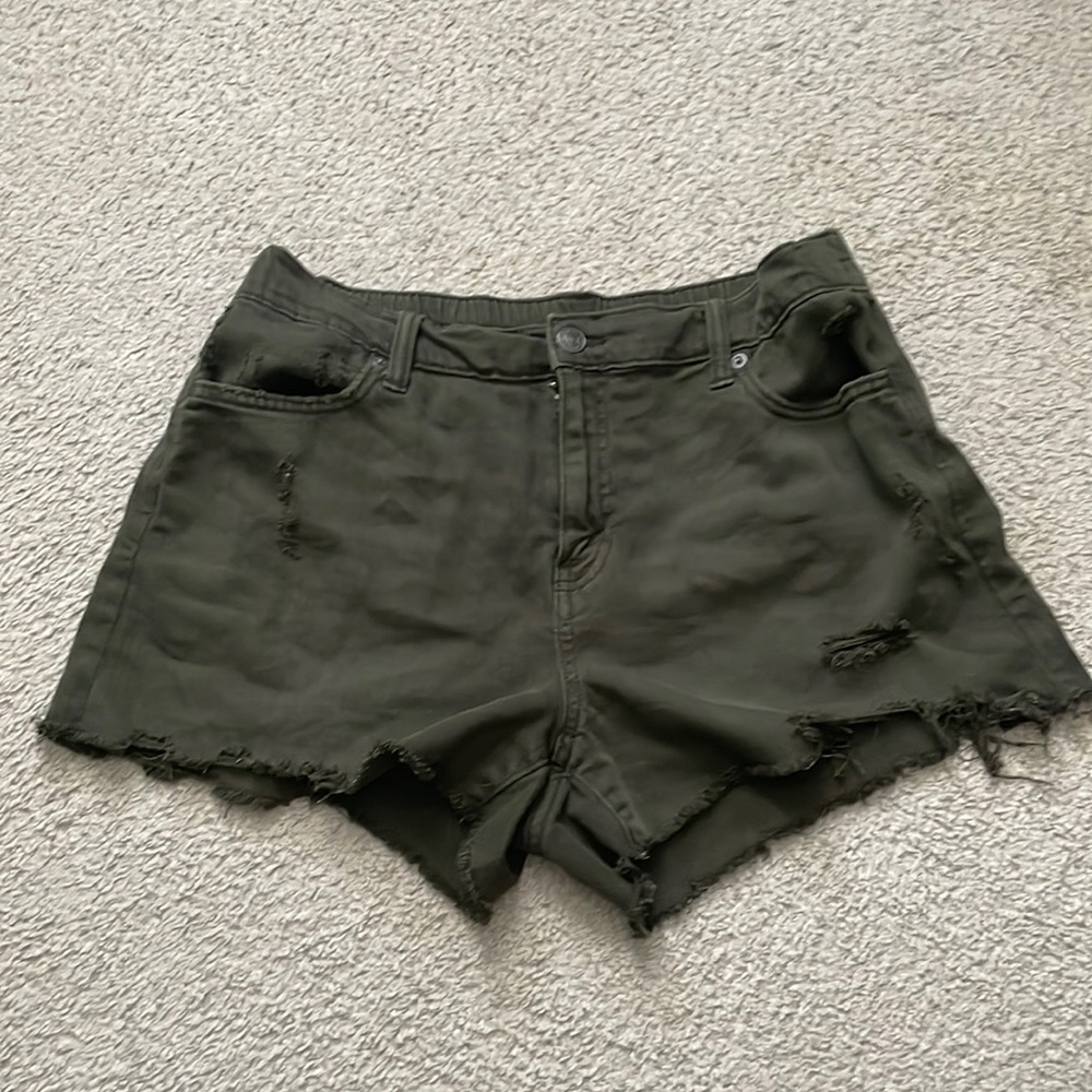Green shorts
